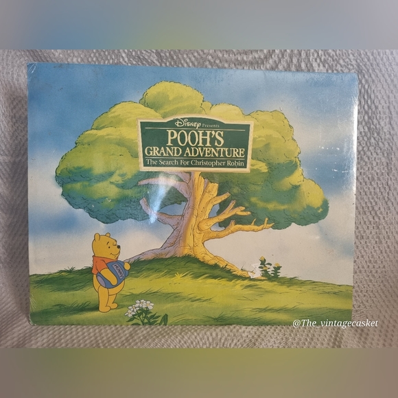Vintage 1997 Poohs Grand Adventure Disney Store Exclusive Lithographs - Picture 1 of 5